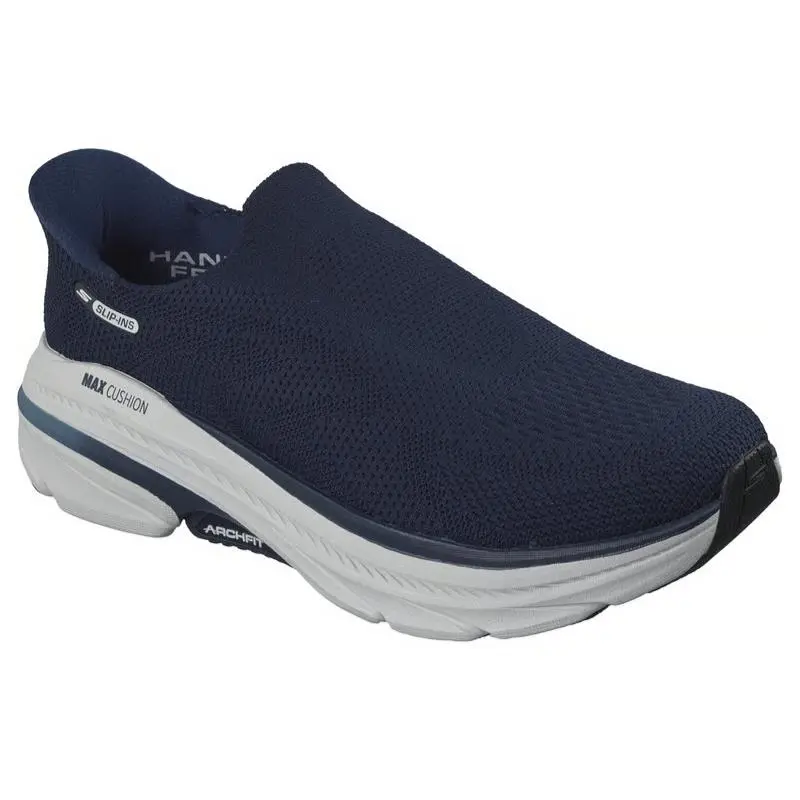 Mens Skechers Slip Ins Max Cushioning Arch Fit 2.0 - Avner Navy Blue Shoes