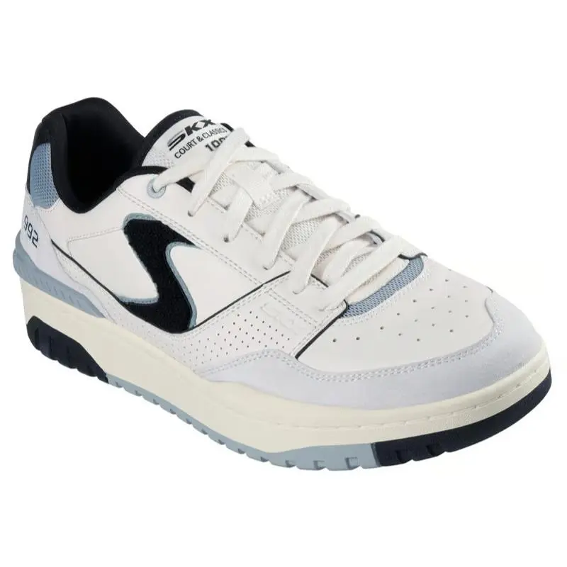 Mens Skechers S-1992 Natural Black Suede Shoes