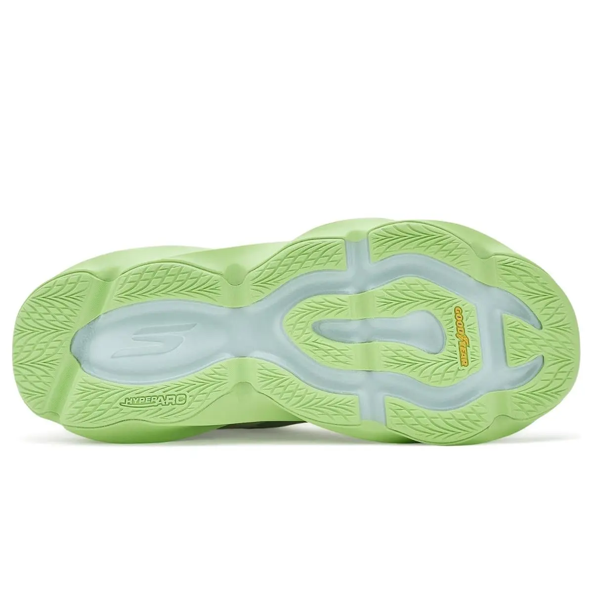 Skechers shoes - Off White/Green 3