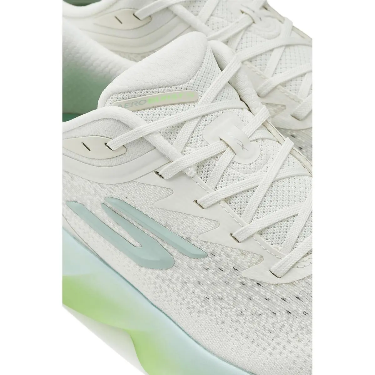Skechers shoes - Off White/Green 4