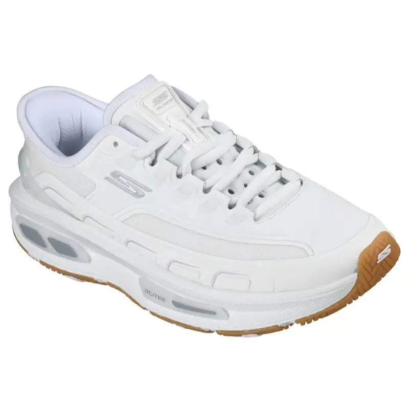 Womens Skechers Slip Ins Arch Fit D`lites 330 White Mesh Shoes