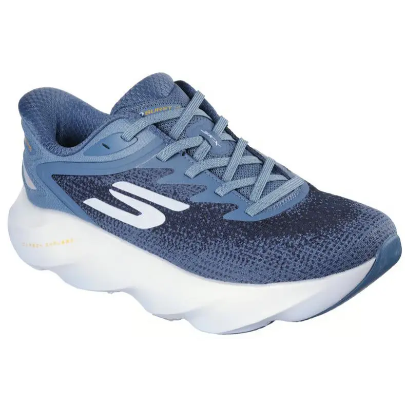 Mens Skechers Slip-ins Aero Burst Slate Blue Carbon Infused Running Shoes