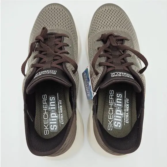 Skechers shoes - Slip-Ins: Go Walk Flex- New World - Brown 4