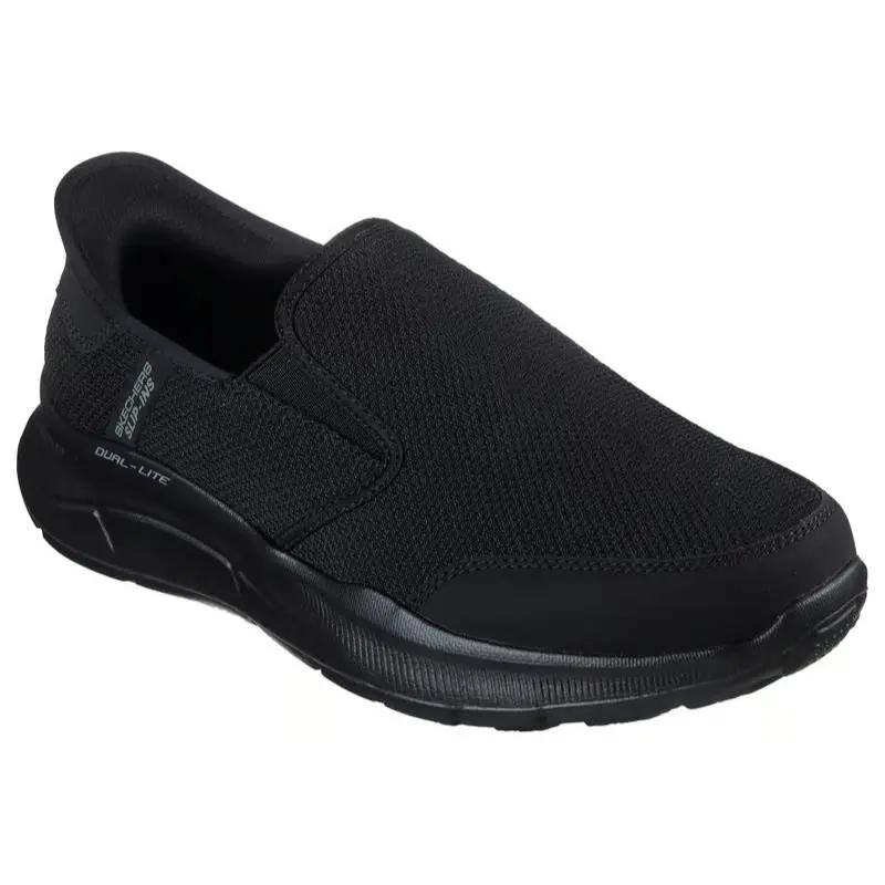 Mens Skechers Slip Ins RF Equalizer 5.0 Drayze Black Mesh Shoes