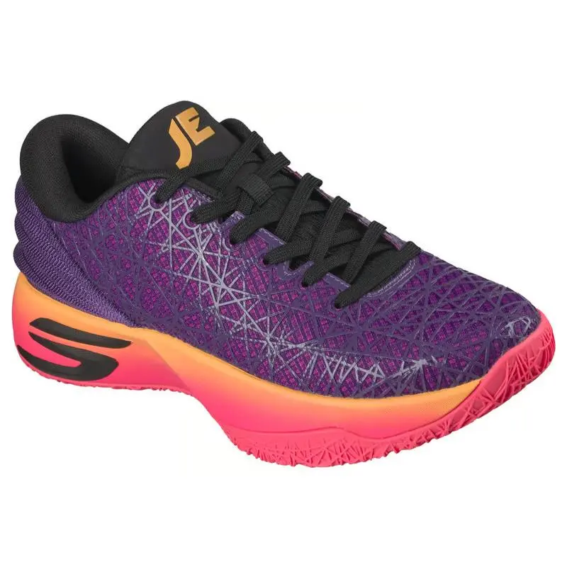 Mens Skechers Skx JE1 Purple Multi Mesh Shoes