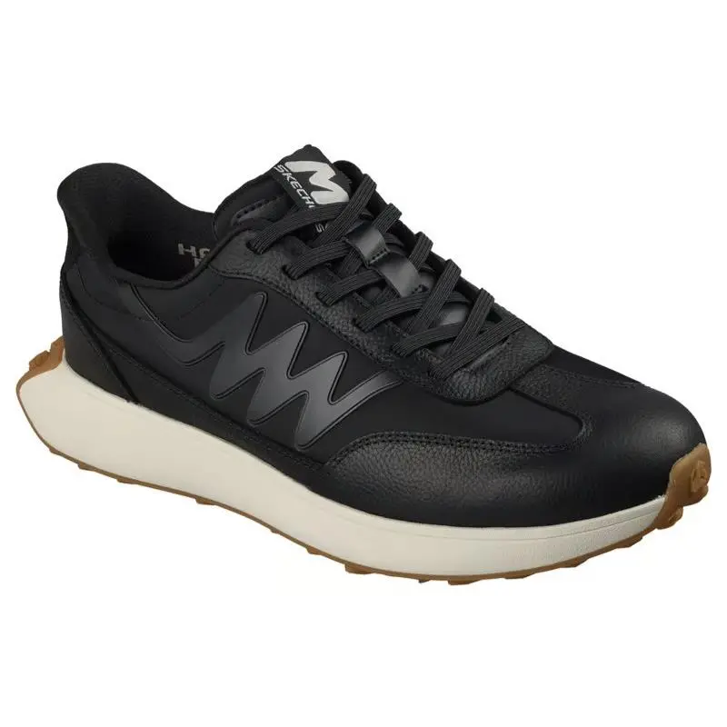 Mens Skechers Slip Ins Mark Nason The Ultra Jogger Falcon Black Nylon Shoes
