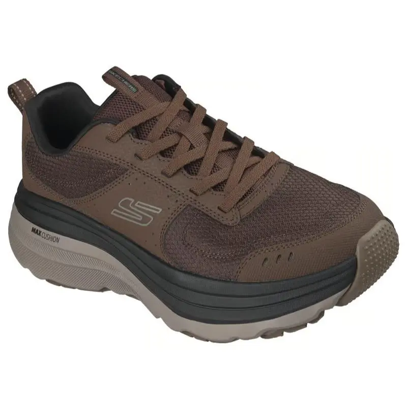 Mens Skechers Relaxed Fit Max Cushioning Zirrus Zirrostratus Brown Mesh
