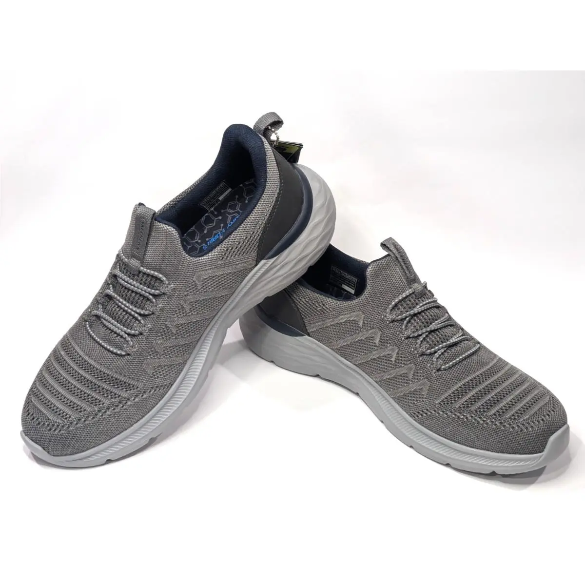 Skechers Relaxed Fit Garner Crispin Charcoal Men`s Sneakers - Assorted Sizes