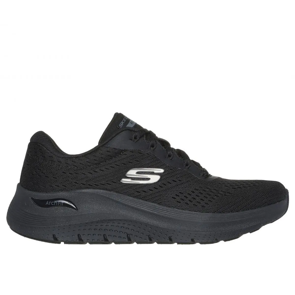 Skechers Women`s Women`s Arch Fit 2.0 - Big League Sneaker Black - 150051-BBK B