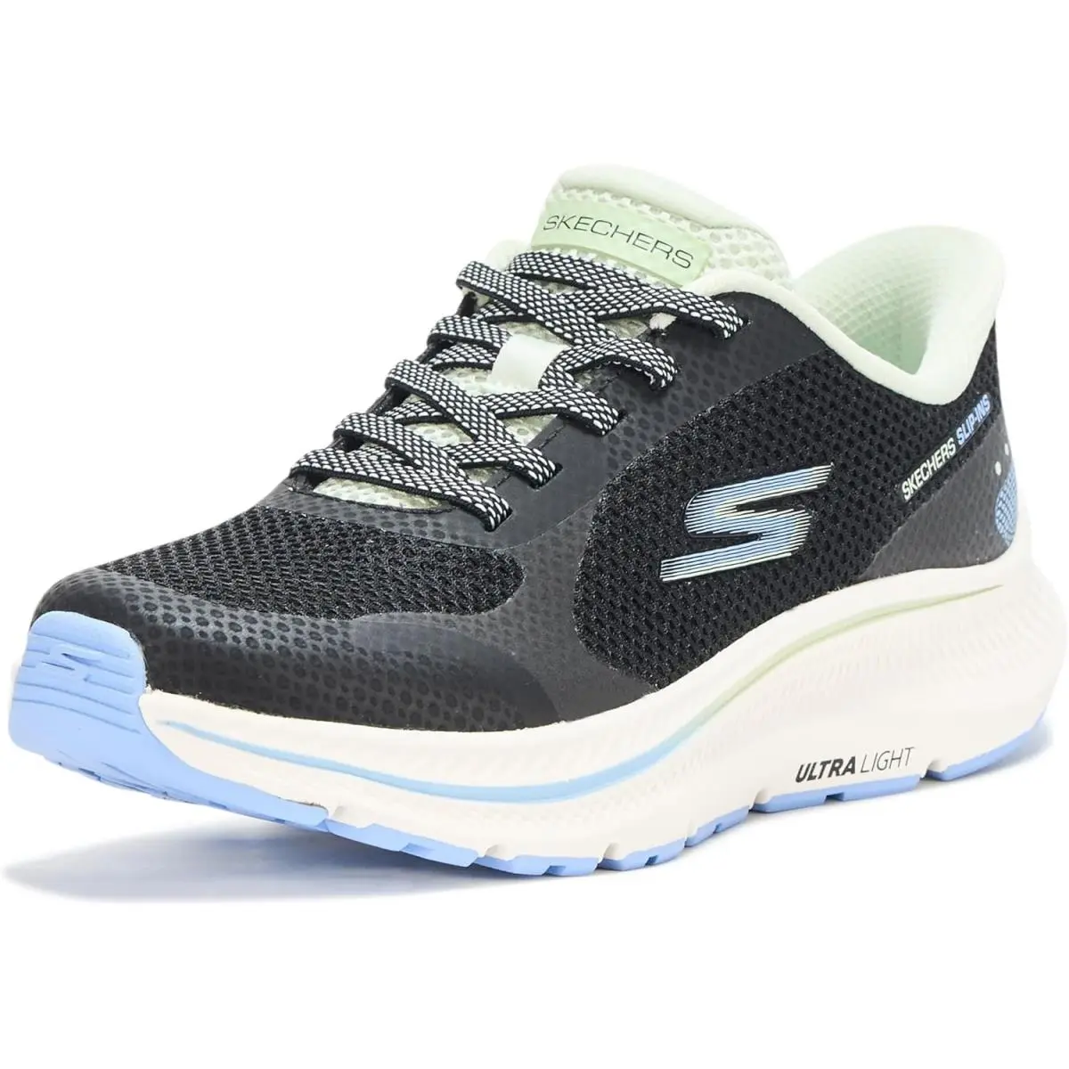 Skechers shoes - 128619 - White/Light Blue 1