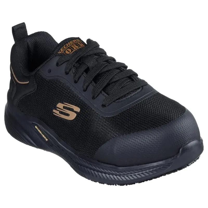 Skechers shoes - BLACK/GOLD 5