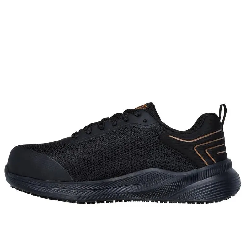 Skechers shoes - BLACK/GOLD 6