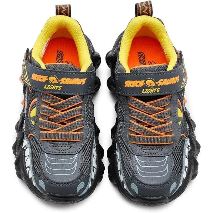 Skechers shoes - CHAR/ORANGE/YELLOW 12