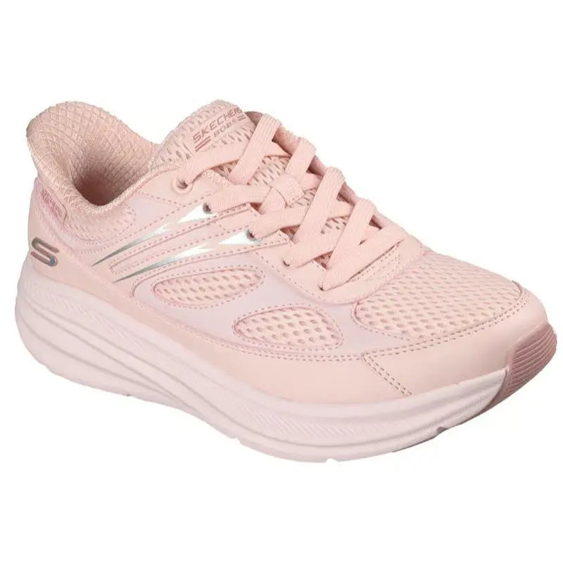 Womens Skechers Slip Ins Mommy ME Bobs Skillz Too Layered Blush Pink Mesh