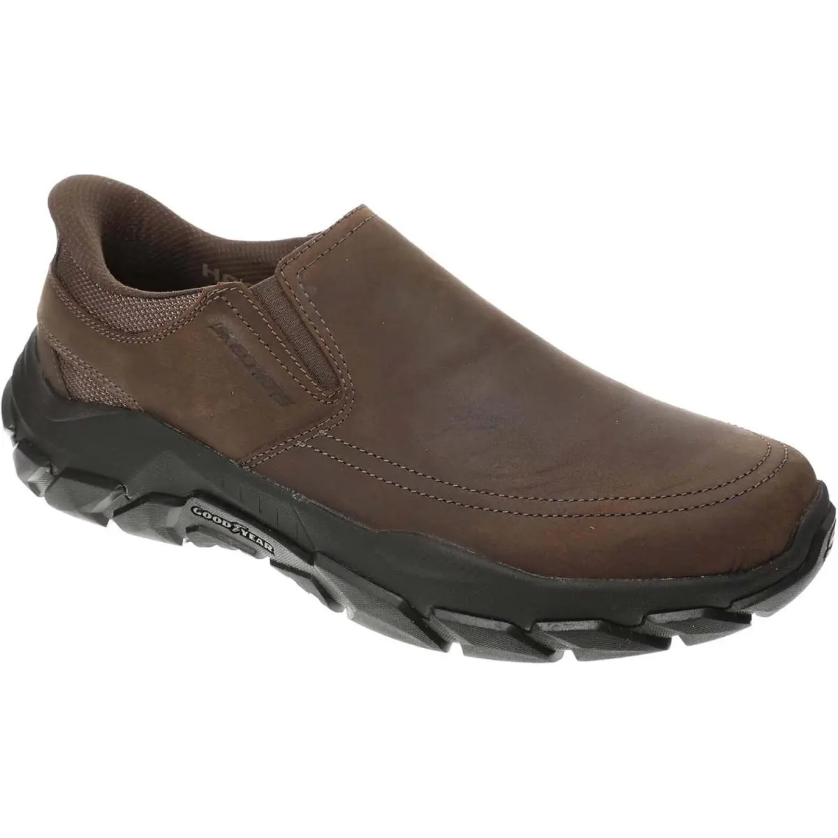 Skechers Men`s Usa Santoro - Brockridge Twin Gore Leather Slip-ins