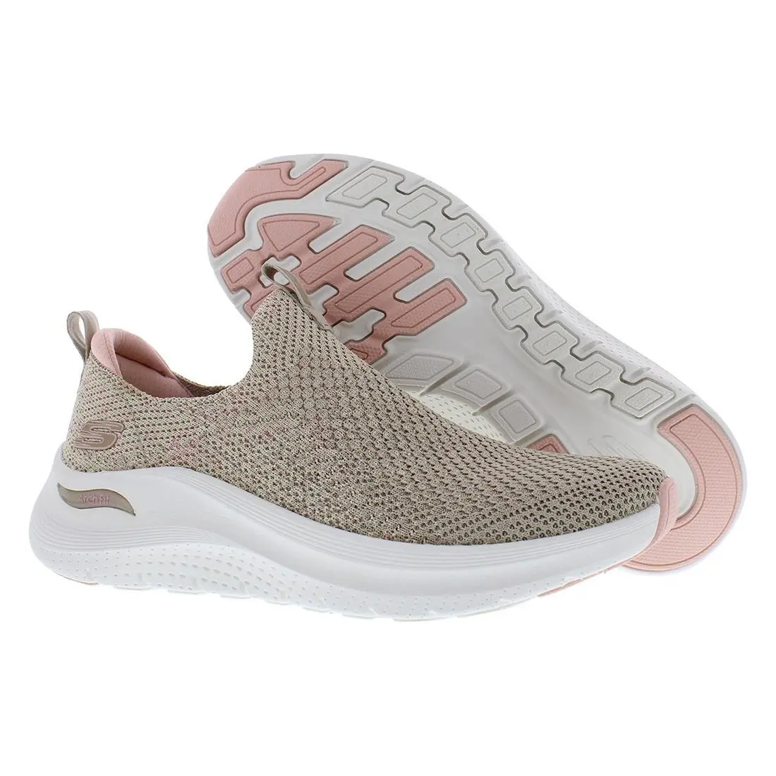 Skechers shoes - 150321TPPK - 150321TPPK - Taupe/Pink, Main: Beige 4