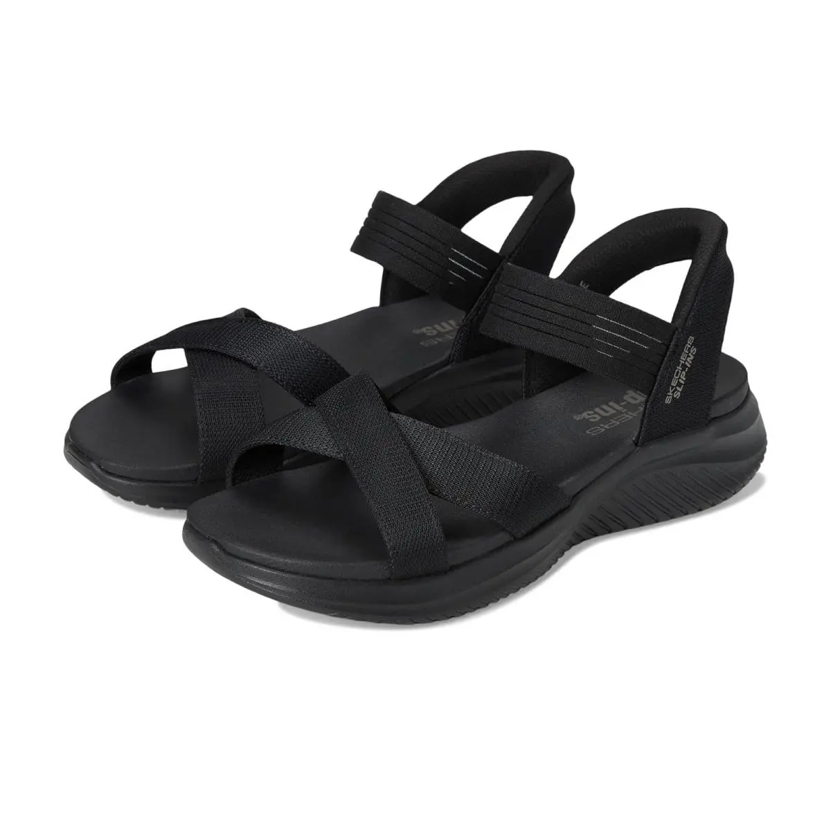 Woman`s Sandals Skechers Ultra Flex 3.0 - Never Netter Hands Free Slip-ins