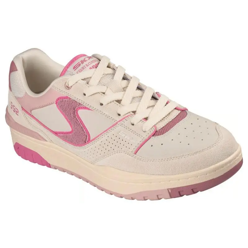 Mens Skechers S-1992 Paylin Natural Pink Suede Shoes