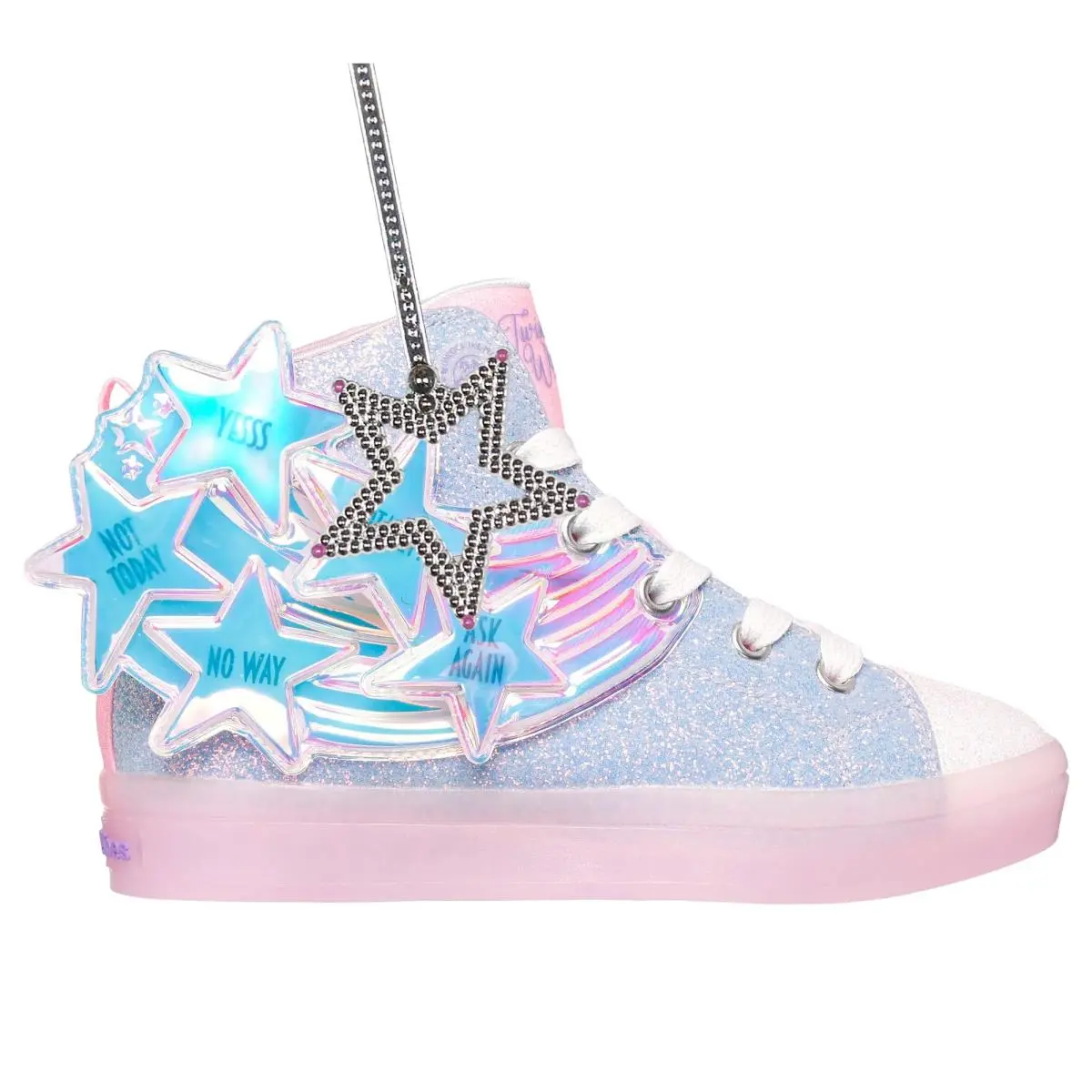 Skechers shoes - Pink/Purple/Iridescent 4