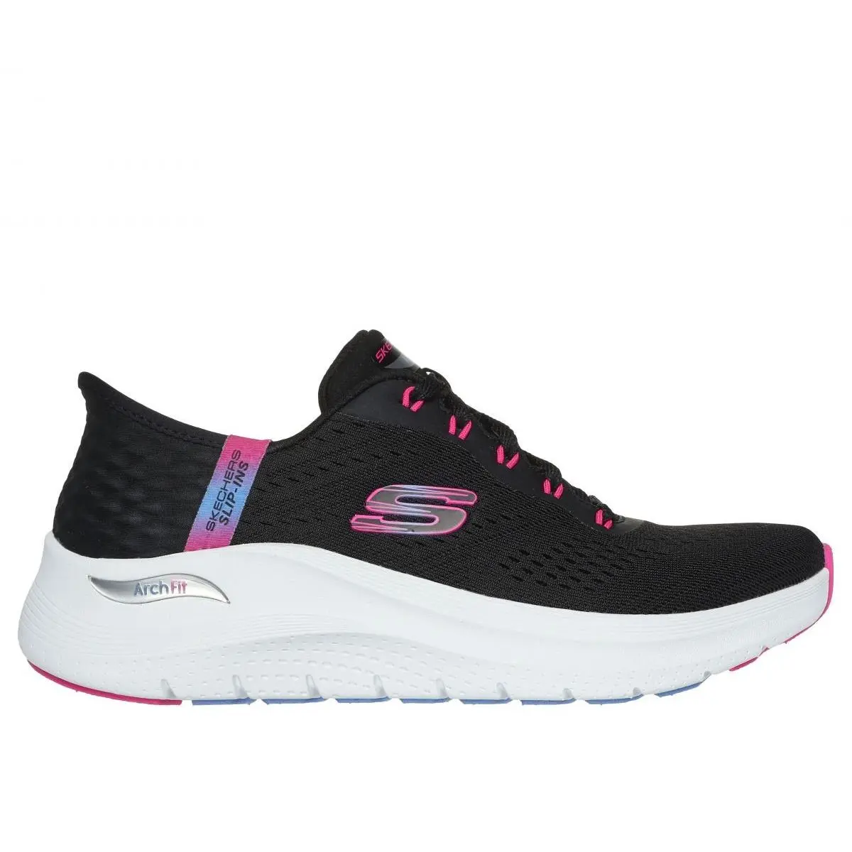 Skechers shoes - Black / Hot Pink 4