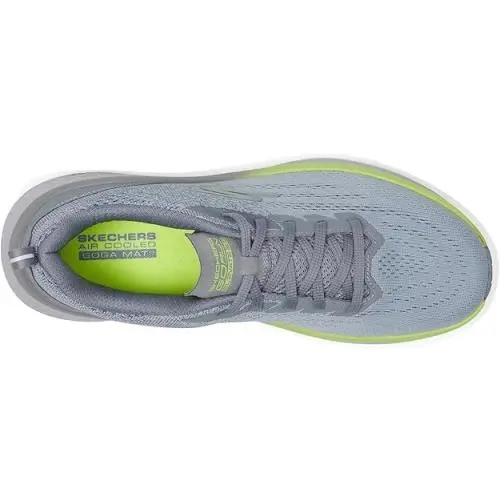 Skechers shoes - GREY/LIME 4