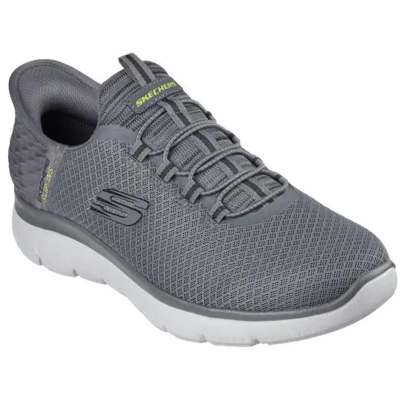 Mens Skechers Slip-ins Summits - High Range Charcoal Grey