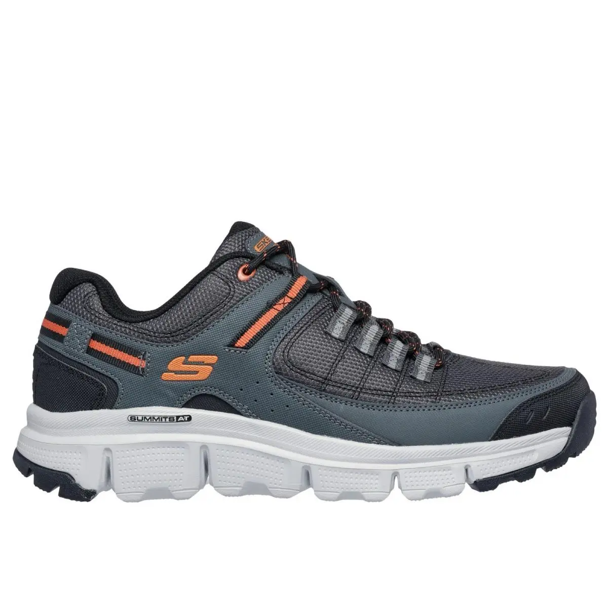 Skechers Summits AT - Upper Draft Charcoal Grey Men’s Outdoor Sneakers Shoes