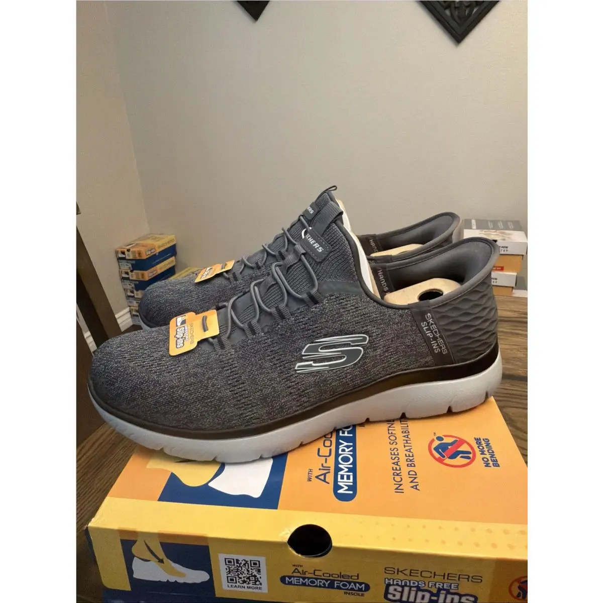 Skechers shoes - SKECHERS Summits Key Pace - Summits Key Pace - 232469 - Gray 1