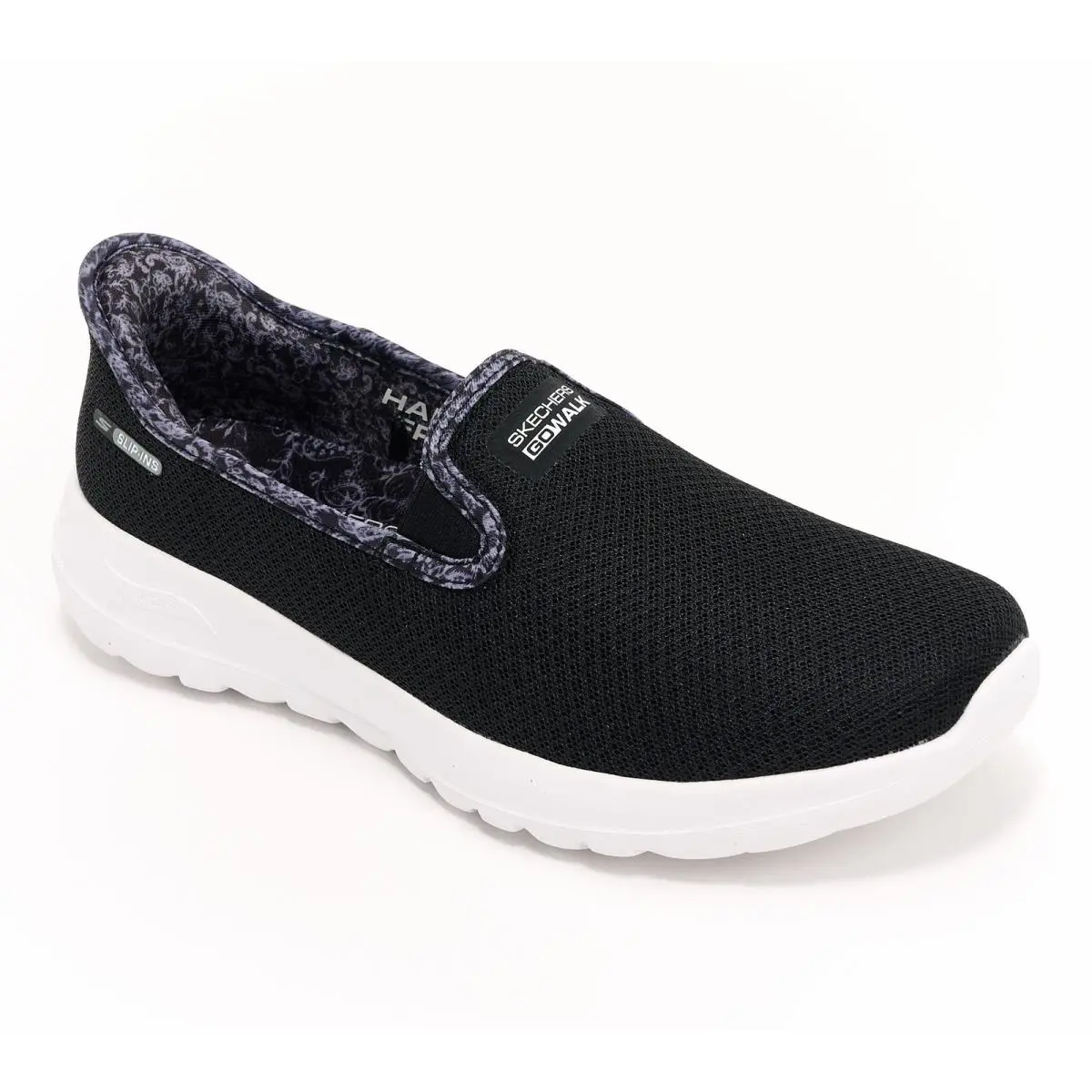 Skechers Slip-ins Arch Fit GO Walk Joy Shoes- Stefanie Black 6.5/M