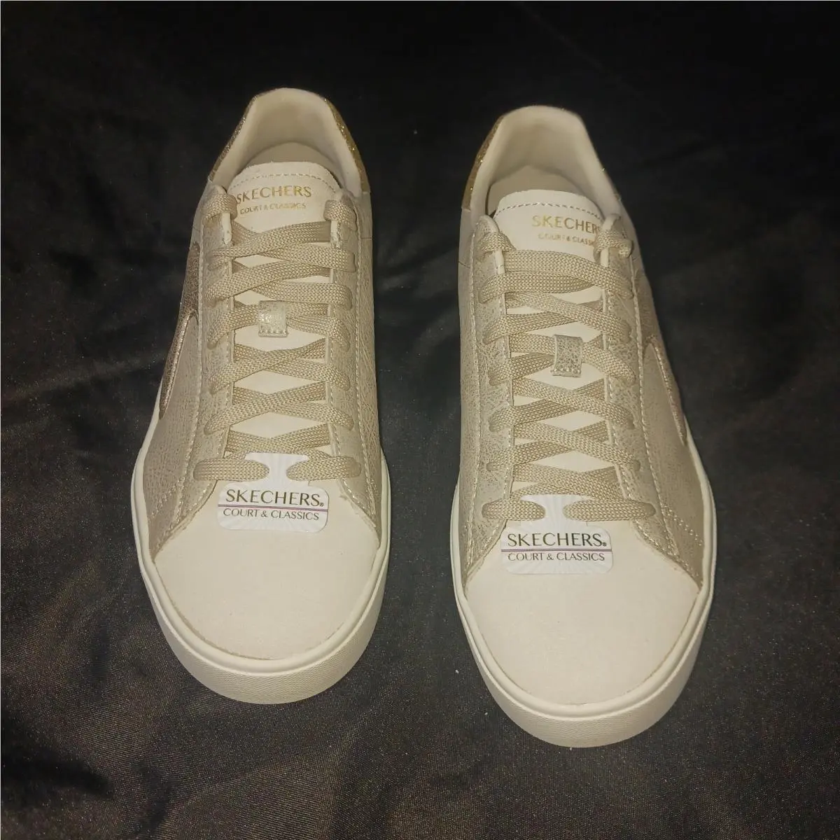 Skechers shoes - Eden XL Glimpse Of Glitter - 18541/NTGD - Gold (UPC: 197627279541) 0