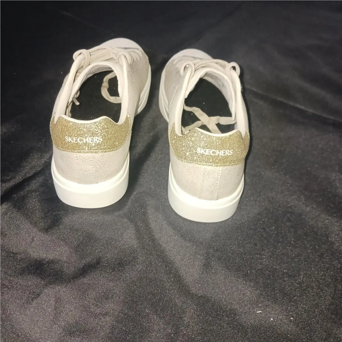 Skechers shoes - Eden XL Glimpse Of Glitter - 18541/NTGD - Gold (UPC: 197627279541) 2