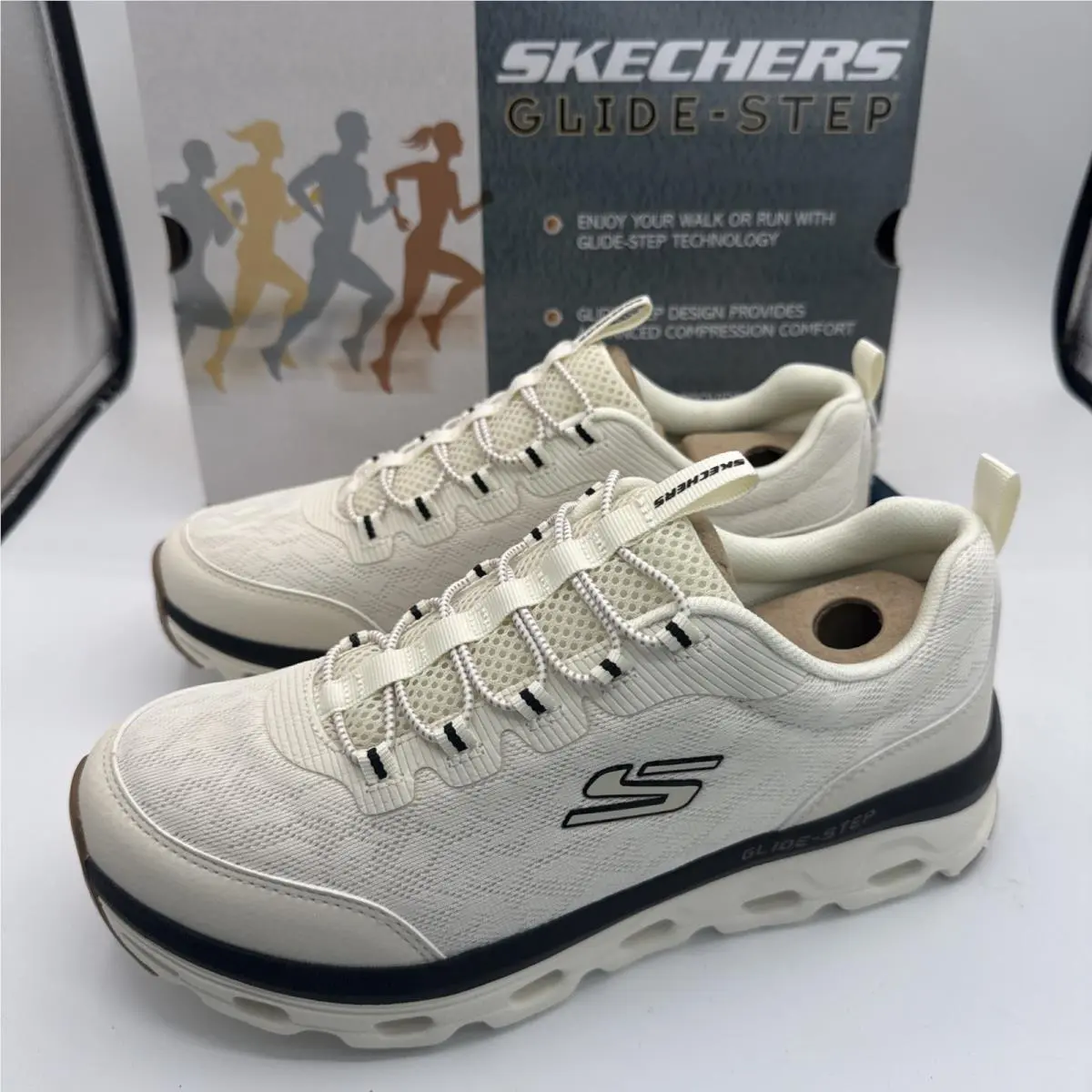 Skechers shoes - SKECHERS Glide step - Glide step - 180401 - Off White 2