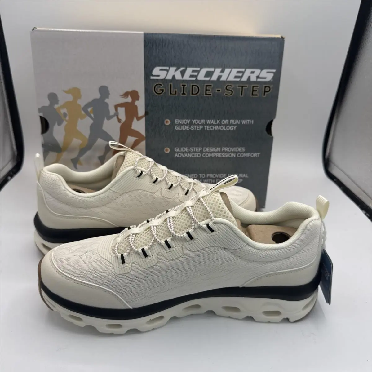 Skechers shoes - SKECHERS Glide step - Glide step - 180401 - Off White 4