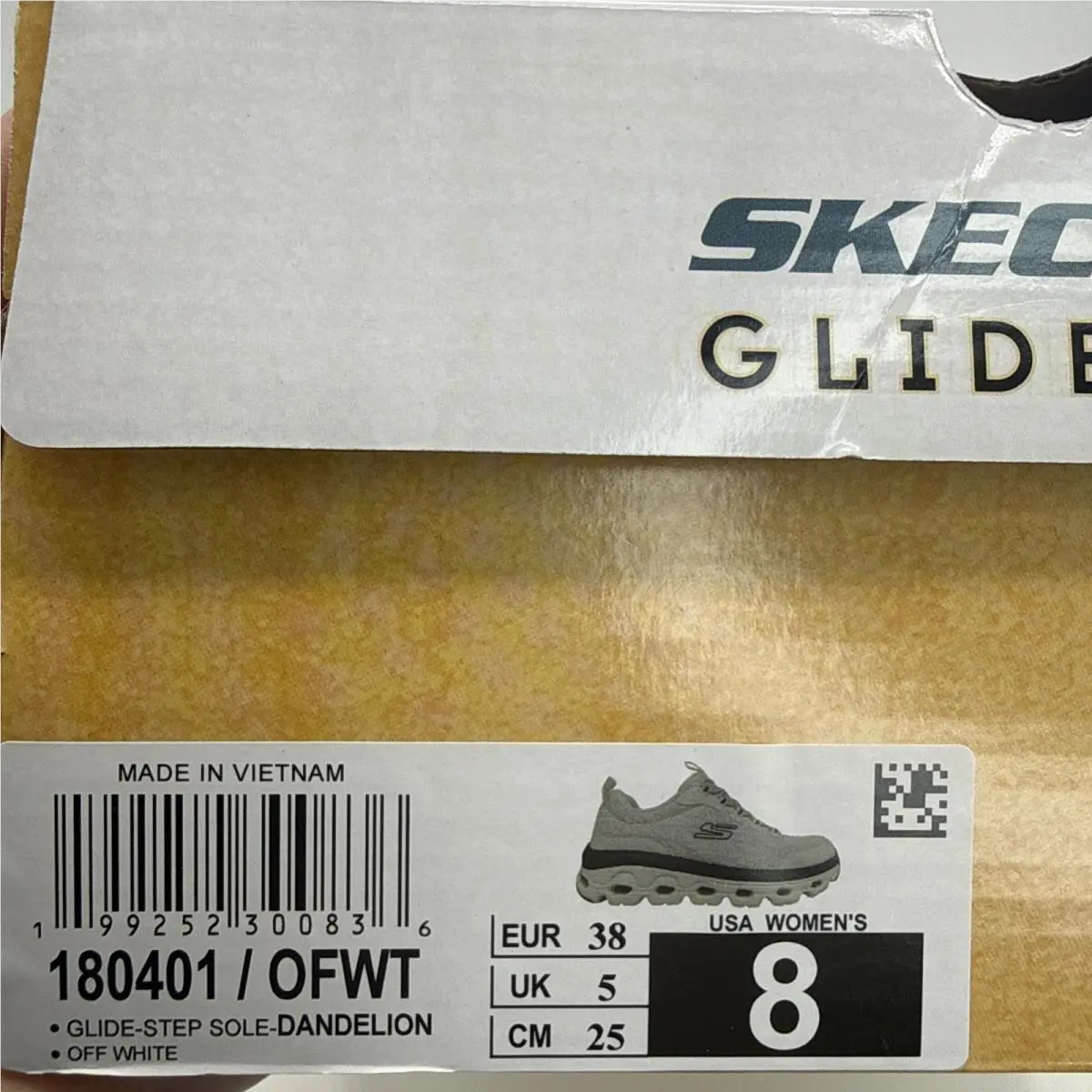 Skechers shoes - SKECHERS Glide step - Glide step - 180401 - Off White 7