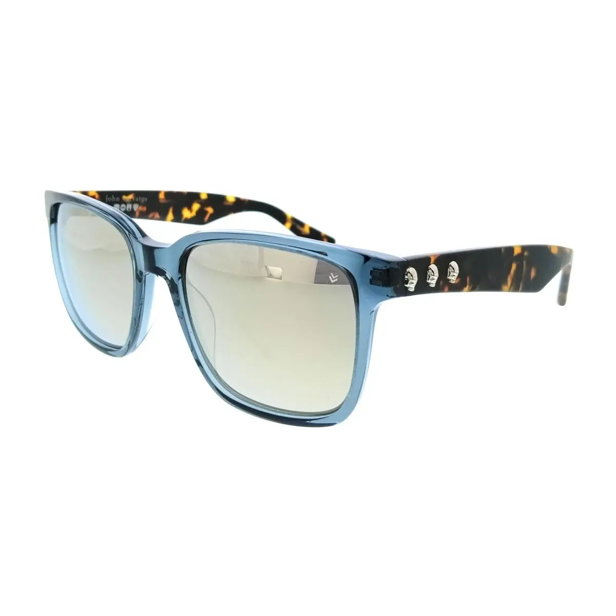 JV554 0BLE Mens Blue Square Sunglasses by John Varvatos