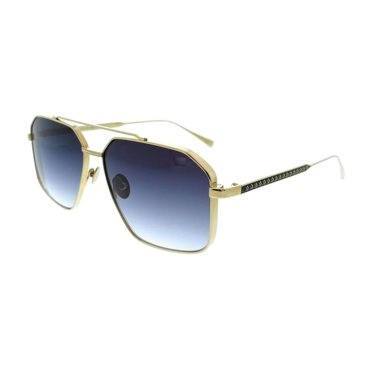 JV563 0GOL Mens Gold Navigator Sunglasses by John Varvatos