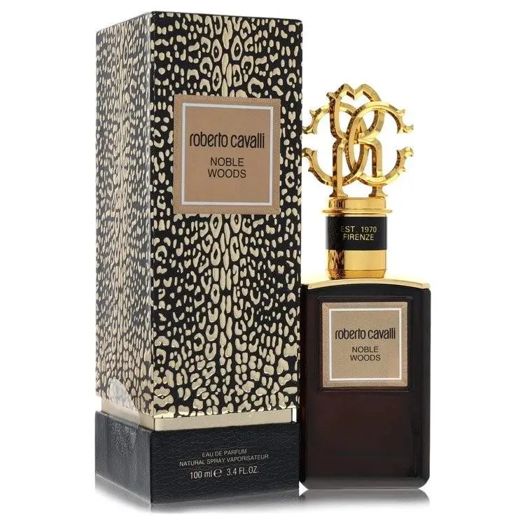 Noble Woods  Eau De Parfum Spray 3.4 oz / e 100 ml by Roberto Cavalli