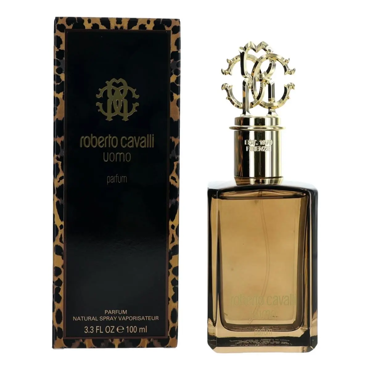 Uomo  3.3 oz Parfum Spray For Men by Roberto Cavalli