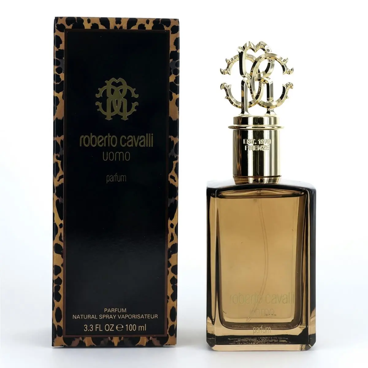 Roberto Cavalli Uomo by Roberto Cavalli 3.3 oz Parfum Spray For Men