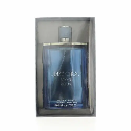 Jimmy Choo Man Aqua 6.7 Ozeau De Toilette Spray by Jimmy Choo Box For Men
