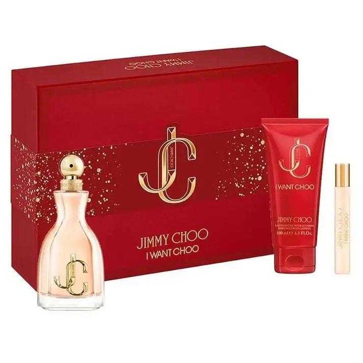 Jimmy Choo I Want Choo Fragrance For Women 3 Piece Gift Set
