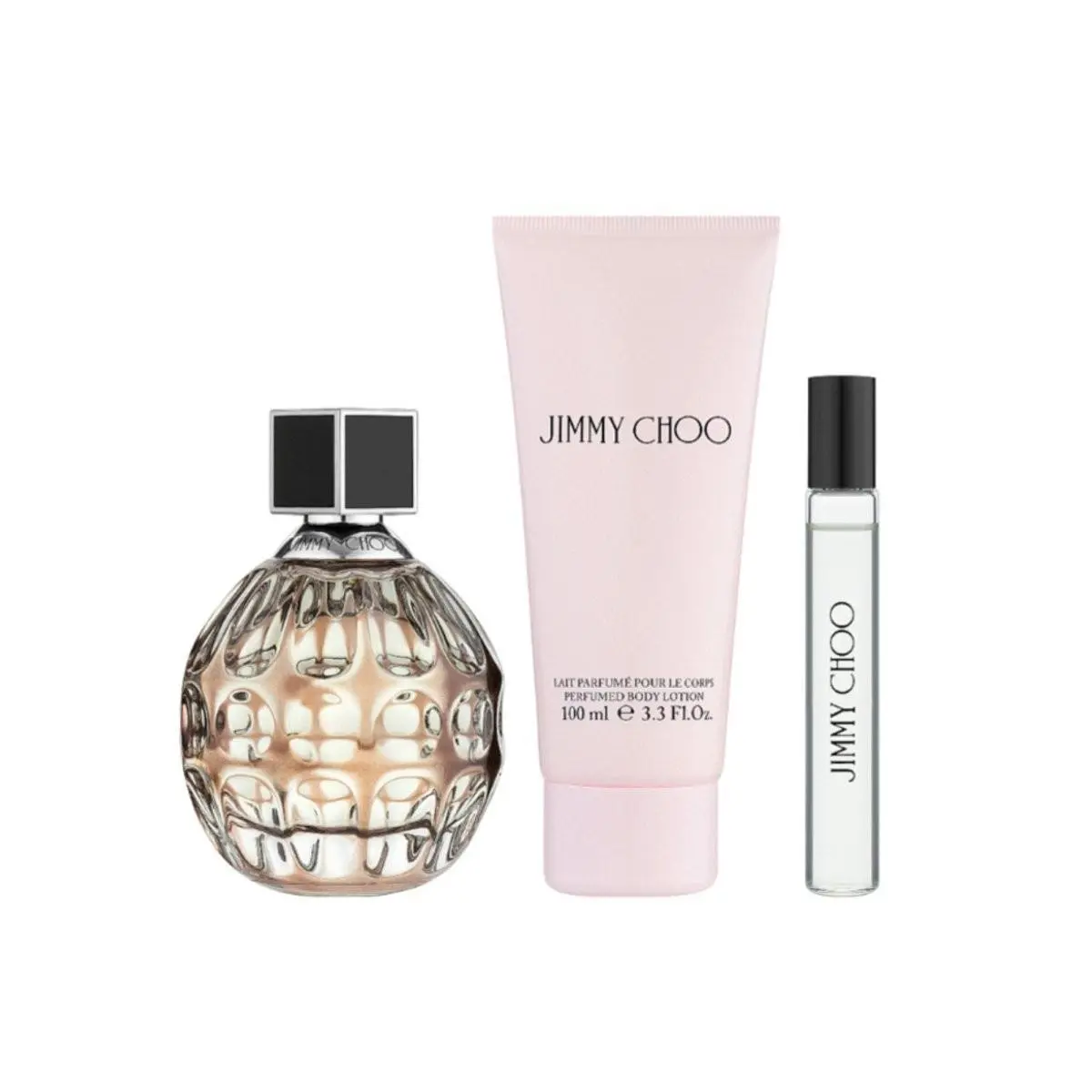 Jimmy Choo Ladies Jimmy Choo 3pcs Edp Gift Set Fragrances 3386460157506