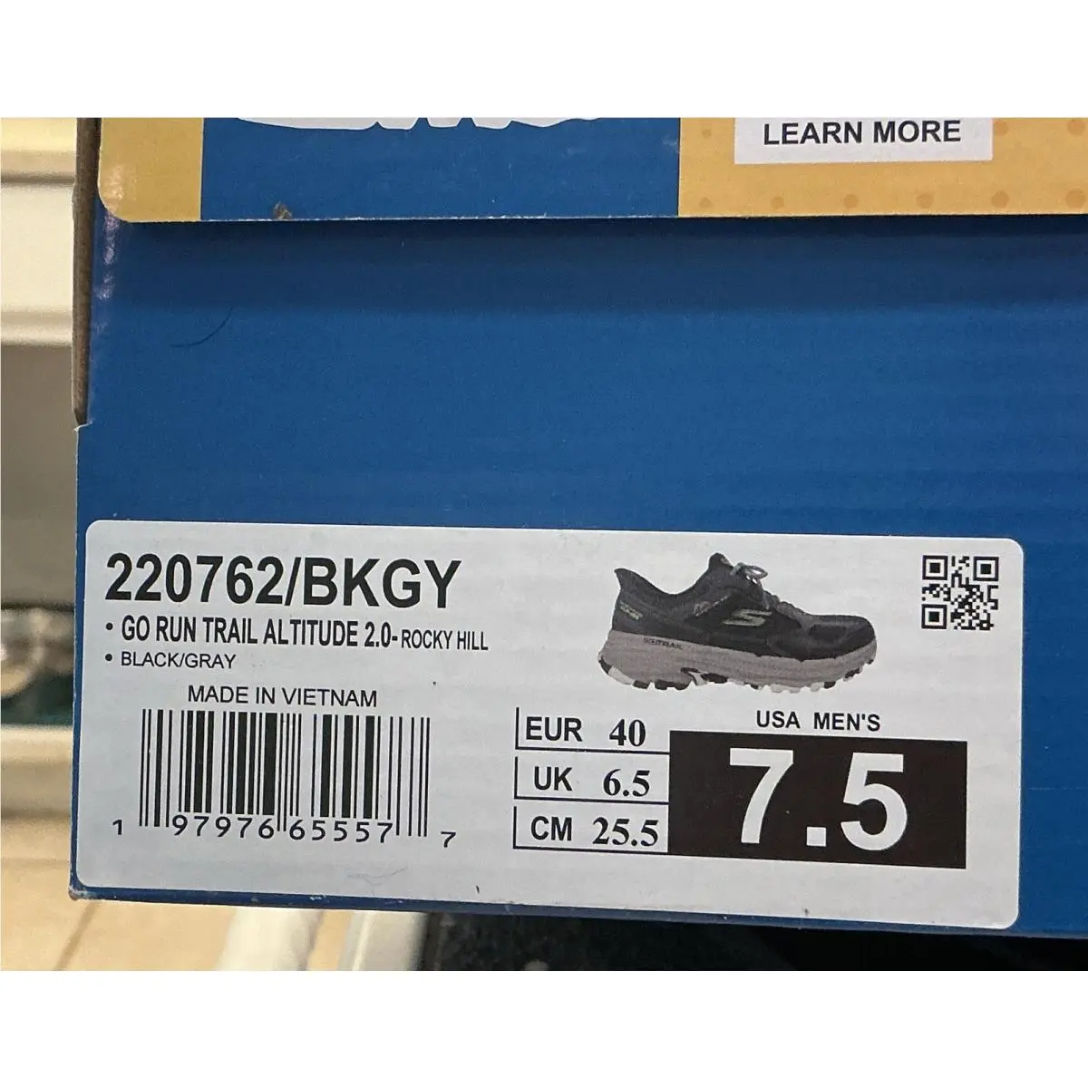 Skechers shoes - Skechers Go Run Trail Altitude 2.0 - Rocky Hill - 220762/BKGY - Black, Gray 4