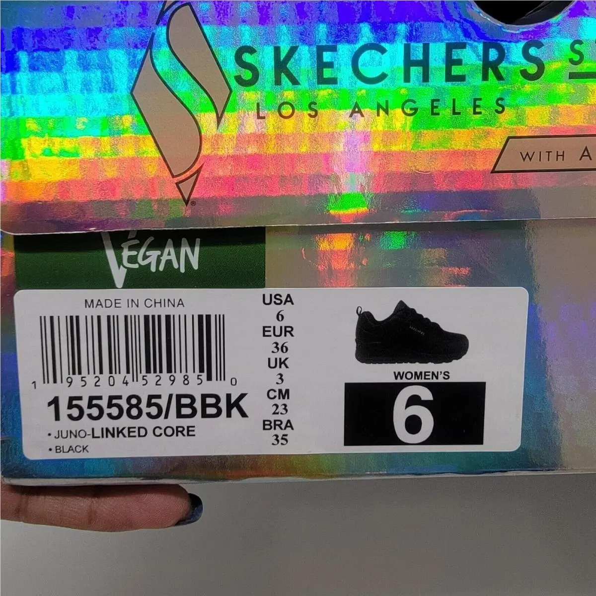 Skechers shoes - Skechers Juno - Juno - 155585 - Black 6