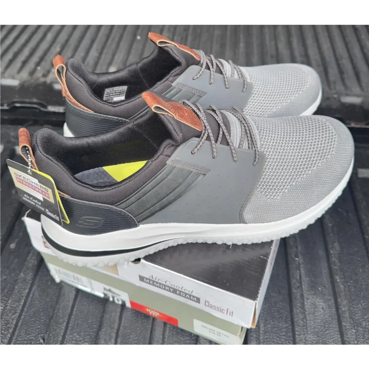 Skechers shoes - Skechers Delson Camben - Delson Camben - Black/gray (UPC: 0195204335307) 0