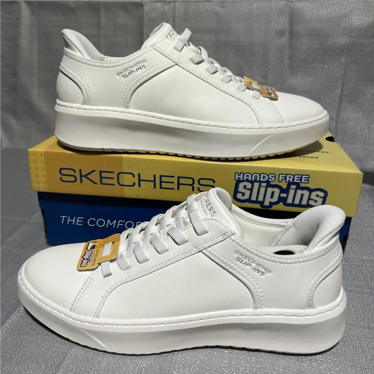 Skechers shoes - SKECHERS Court Break Double Vented - White (UPC: 197976115378) 4