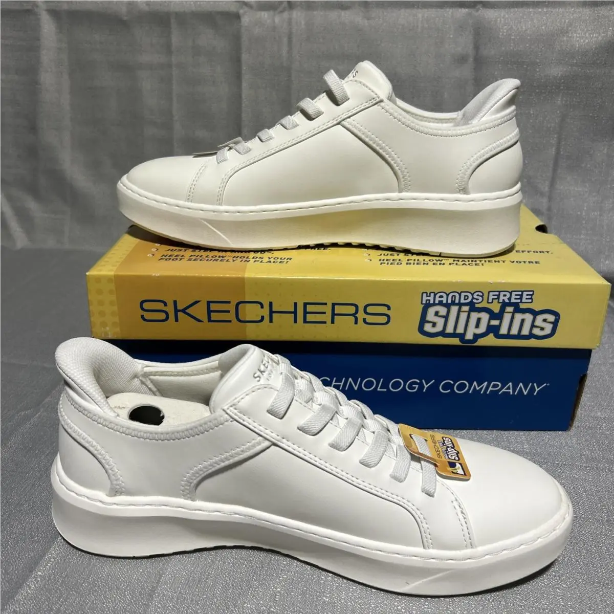 Skechers shoes - SKECHERS Court Break Double Vented - White (UPC: 197976115378) 5