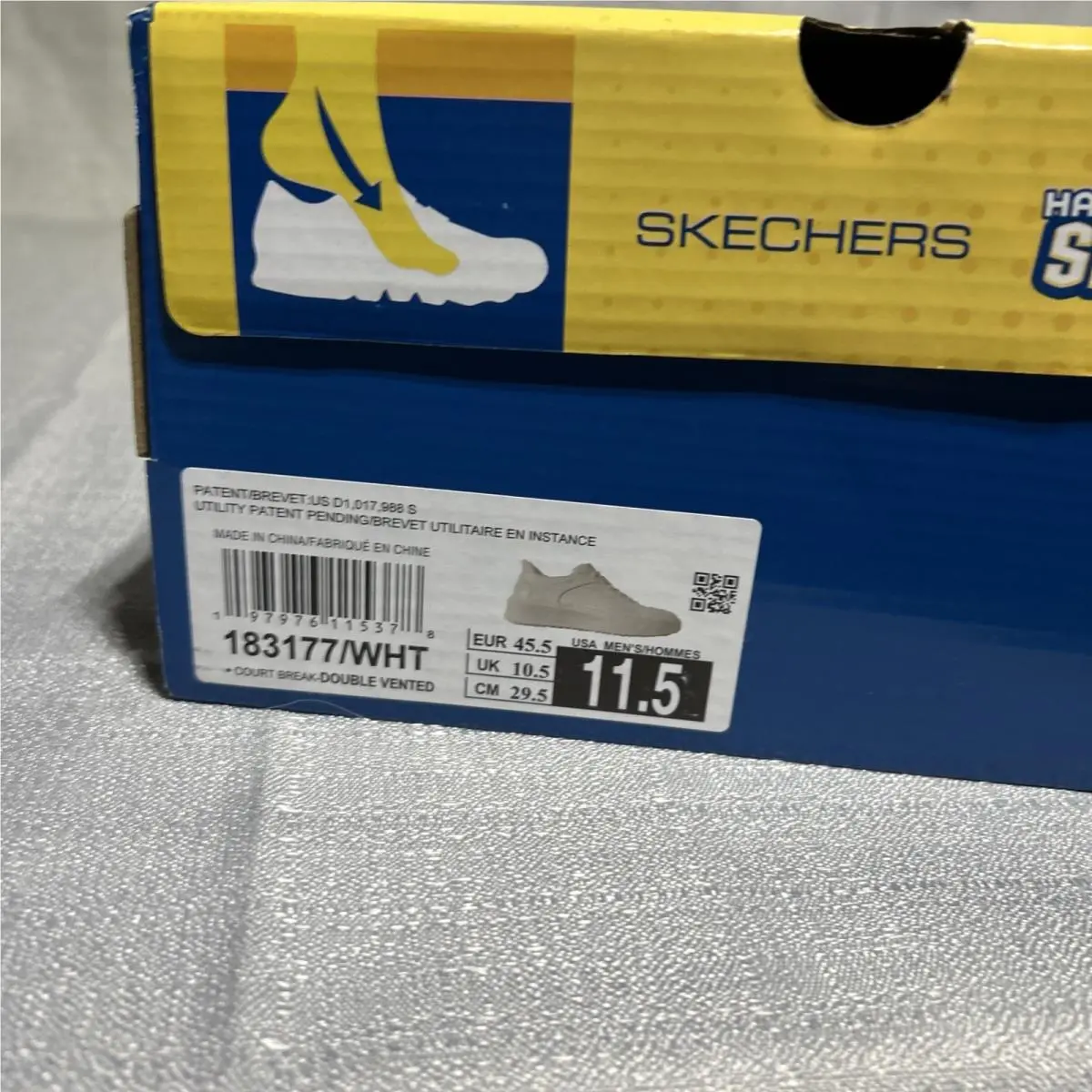 Skechers shoes - SKECHERS Court Break Double Vented - White (UPC: 197976115378) 7