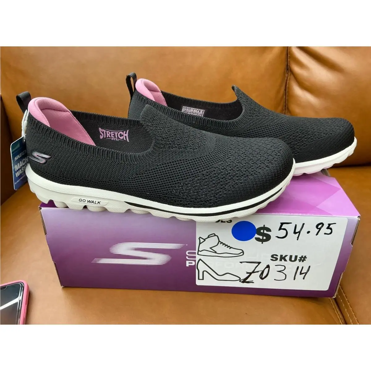 Skechers shoes - Skechers Go Walk Travel - Kourt - Black 5