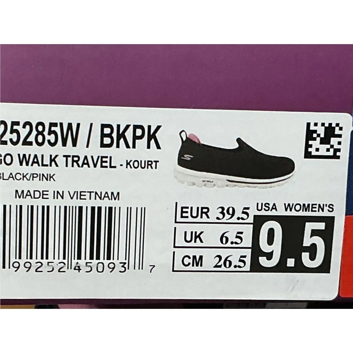 Skechers shoes - Skechers Go Walk Travel - Kourt - Black 6